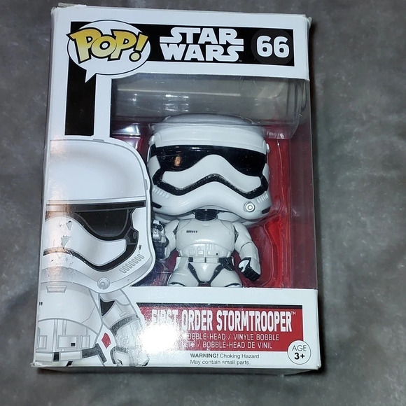 FUNKO POP! STAR WARS: FIRST ORDER STORMTROOPER bobblehead - Picture 2 of 9